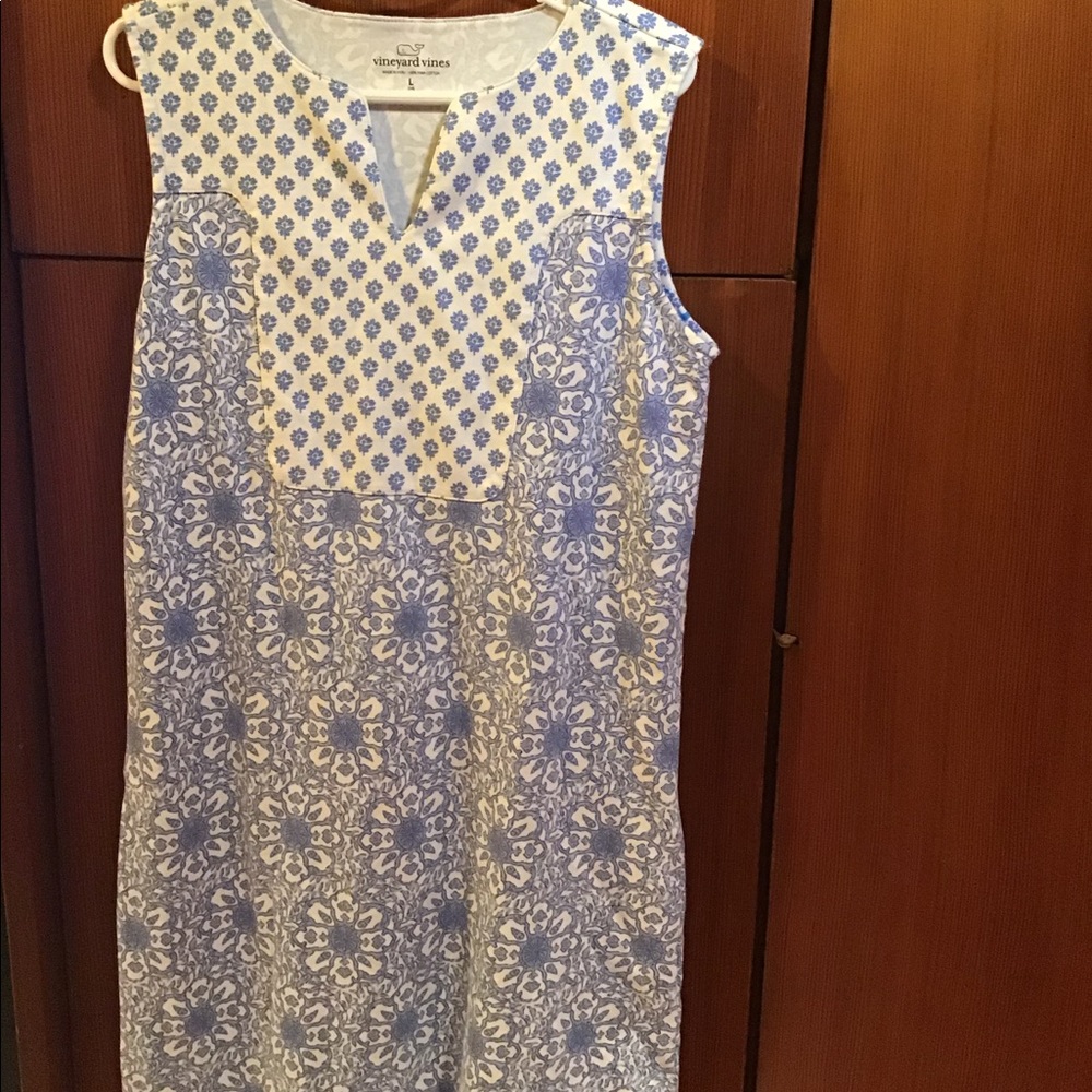 Girls Vineyard Vines Cotton knit dress size L
